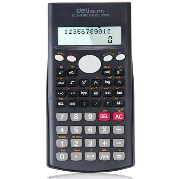 12 Digits Advanced Scientific Calculator 240 Functions Desktop Calculators with Large LCD Display and Sensitive Button